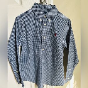 Ralph Lauren kids long sleeve dress shirt/ 6T